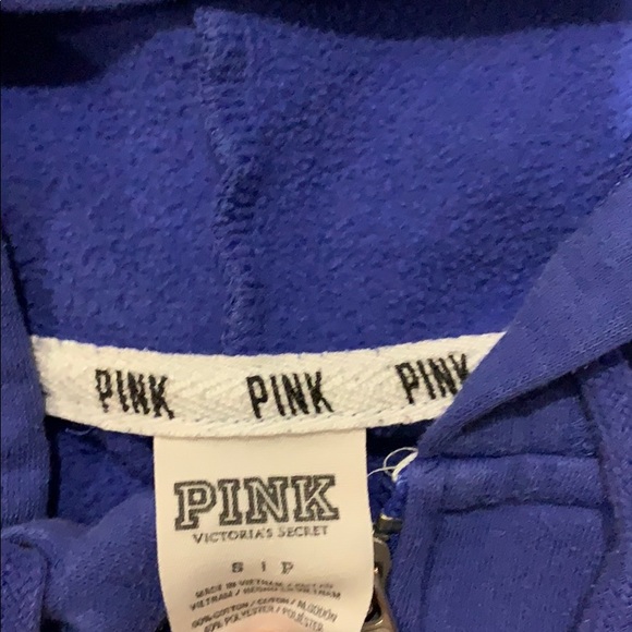 Pink zip up sweater - Picture 2 of 3